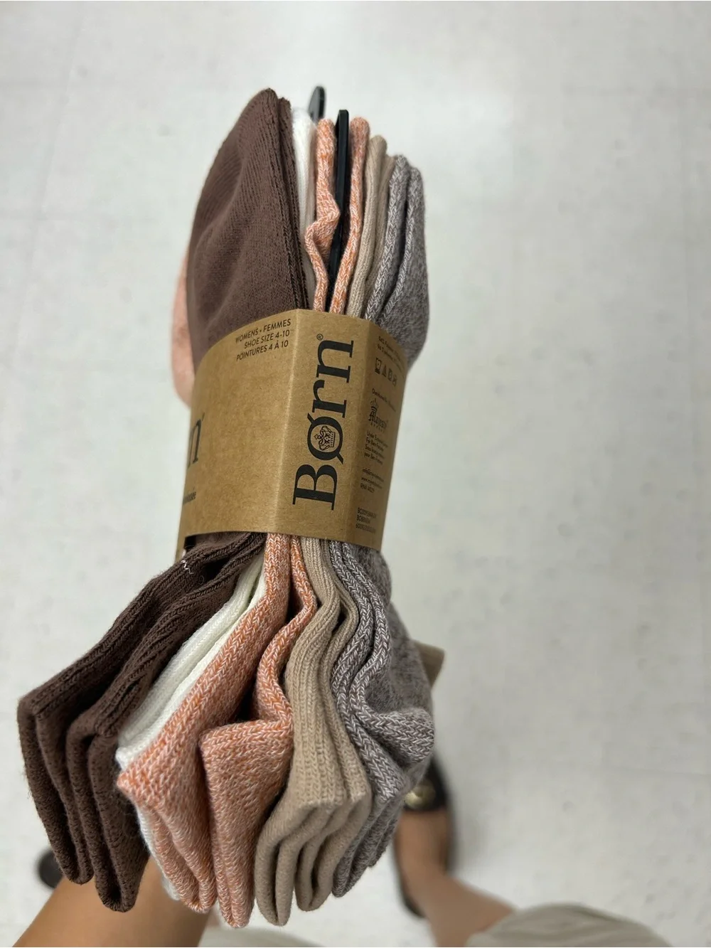 Born women Cushion Quarter Socks (10 Pairs)